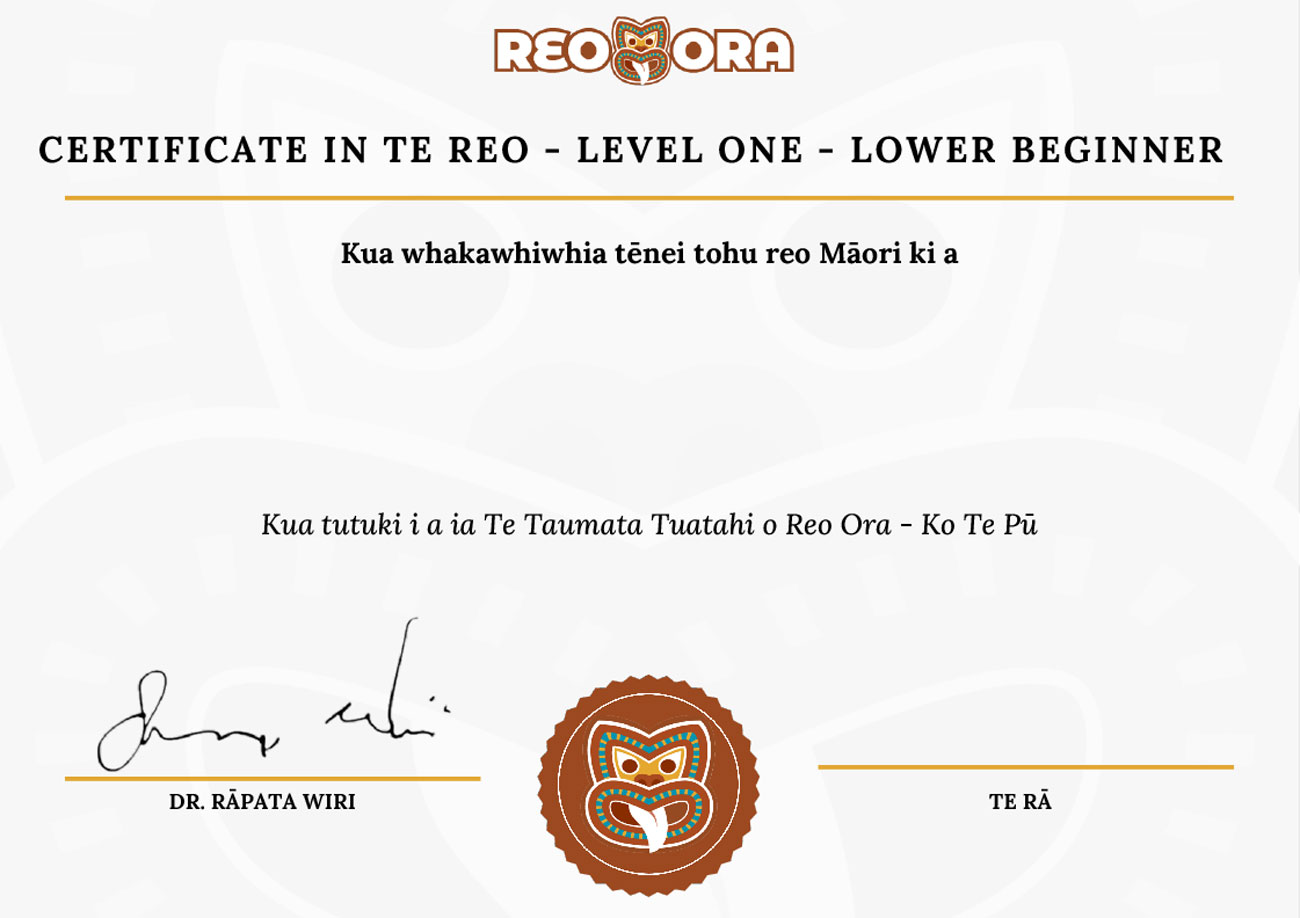 Certificate-in-Te-Reo-Maori-Lev-1